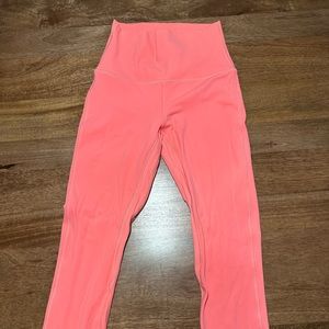 Lululemon double lined align leggings size 4